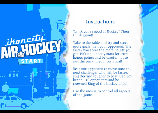 IkonCity Air Hockey